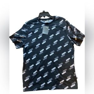 Essentials Plus Logo Power All Over Print Tee